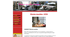 Desktop Screenshot of monte-meuble-lyon.com